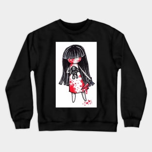 Goth Girl Crewneck Sweatshirt